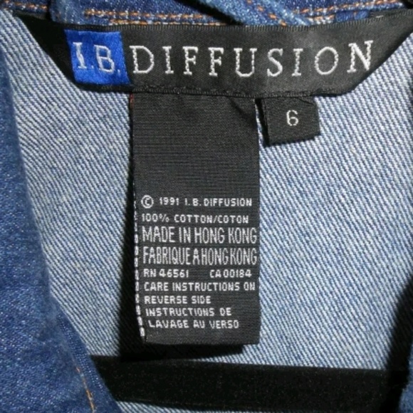 Vintage Sequin Beaded Shoulder Jean Jacket - Picture 4 of 6